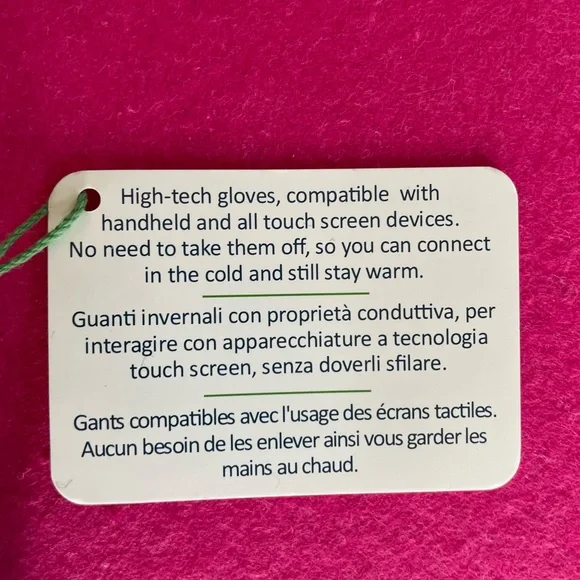 NWT SAKS FIFTH AVENUE BLACK LADIES' GLOVES WITH DOUBLE RHINESTONE DETAIL - Picture 5 of 5